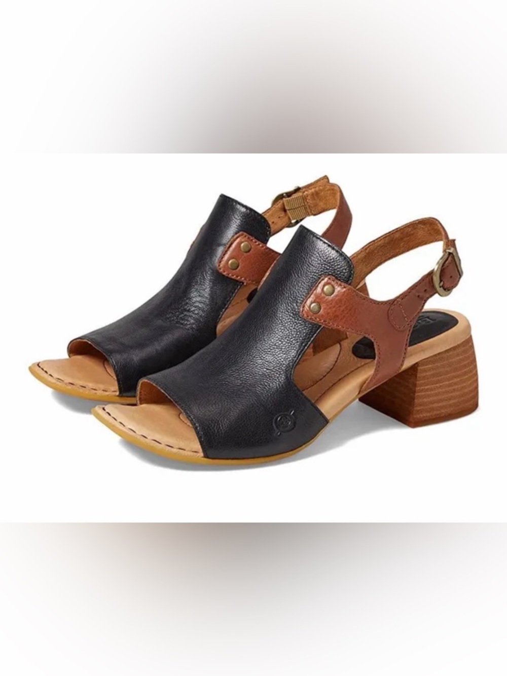 Born Sylvie Open-Toe Slingback Sandals, 8W
